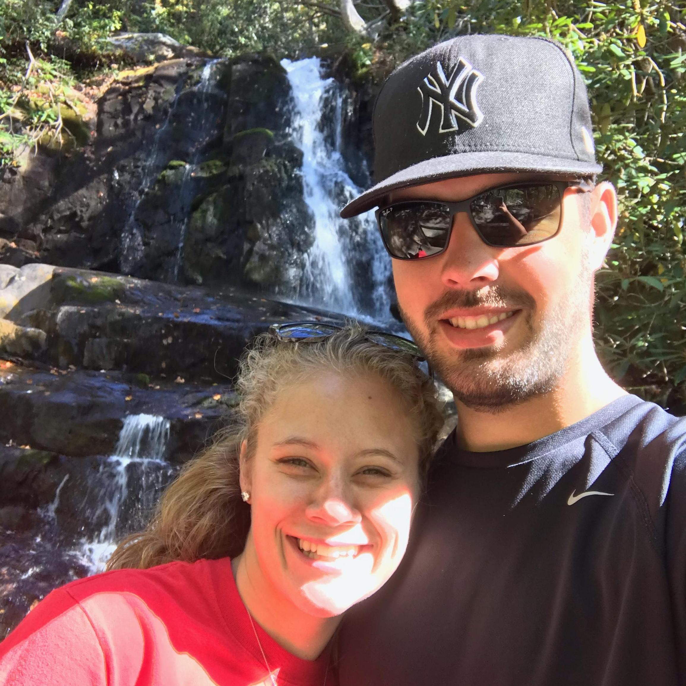 Hiking on our trip to Gatlinburg