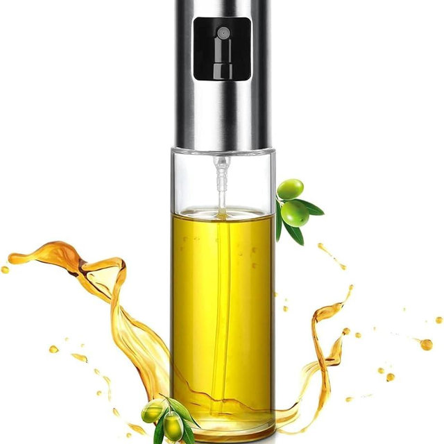 Zophen Olive Oil Sprayer for Cooking, Olive Oil Spray Bottle, Olive Oil Sprayer Mister, Olive Oil Spray for Cooking, BBQ, Salad, Baking, Roasting, Grilling, Kitchen, 100ml
