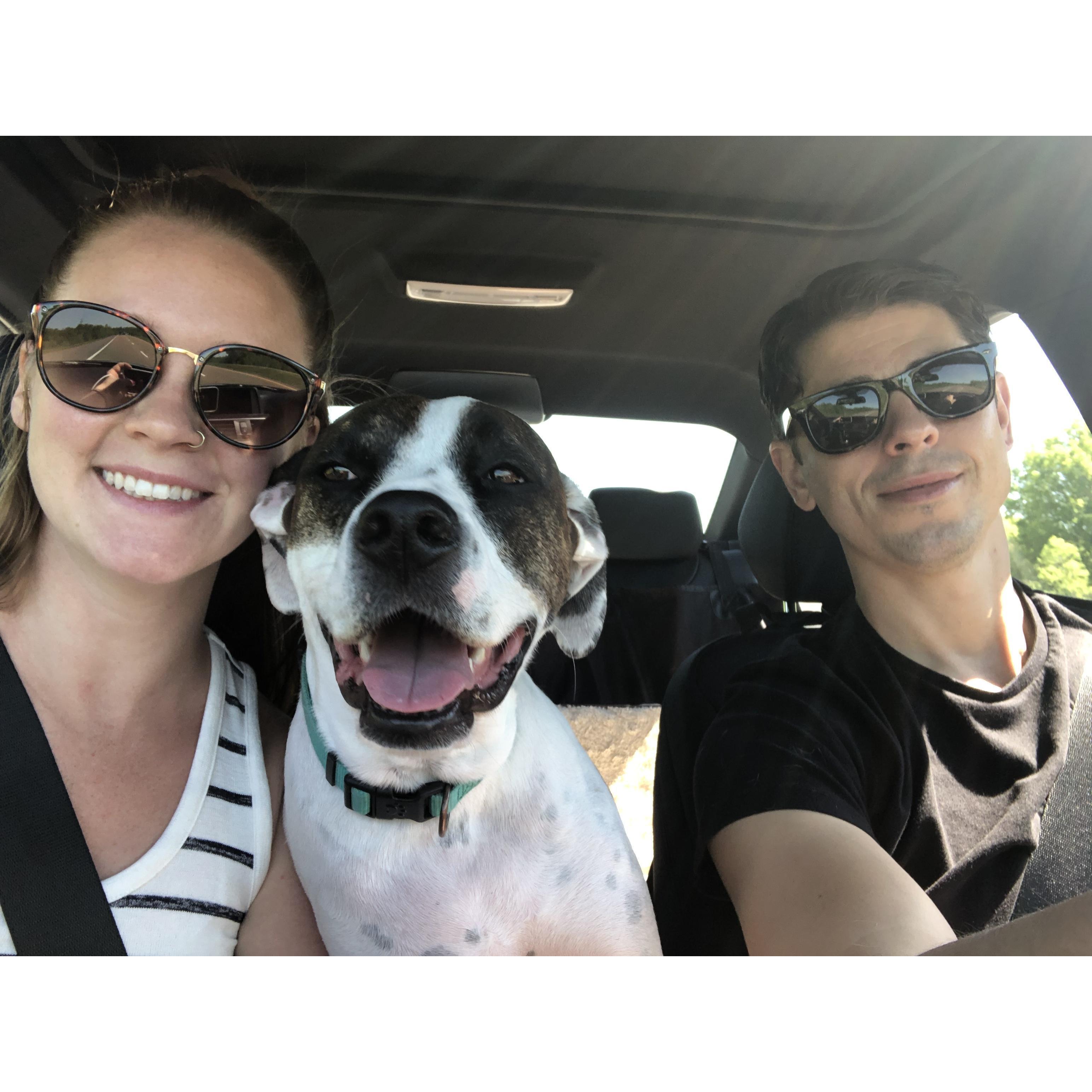 Because this is how we road trip