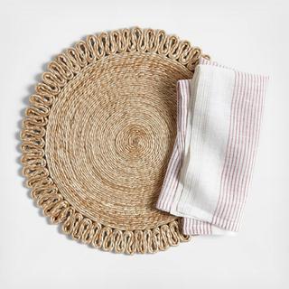 Chesney Striped Linen Napkin, Set of 4