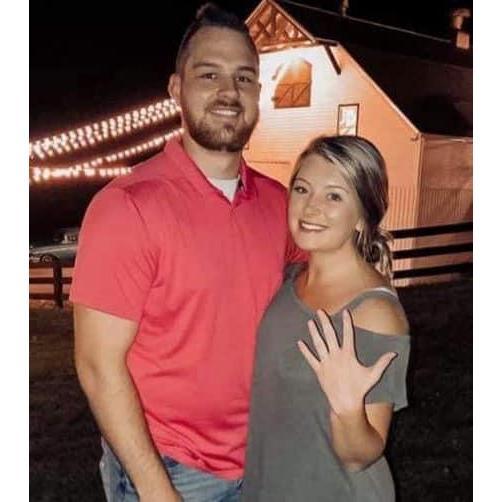 This was the night we got engaged!