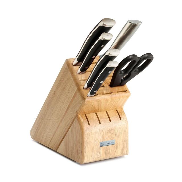 W�sthof USA Classic Ikon 7-Piece Oak Block Set