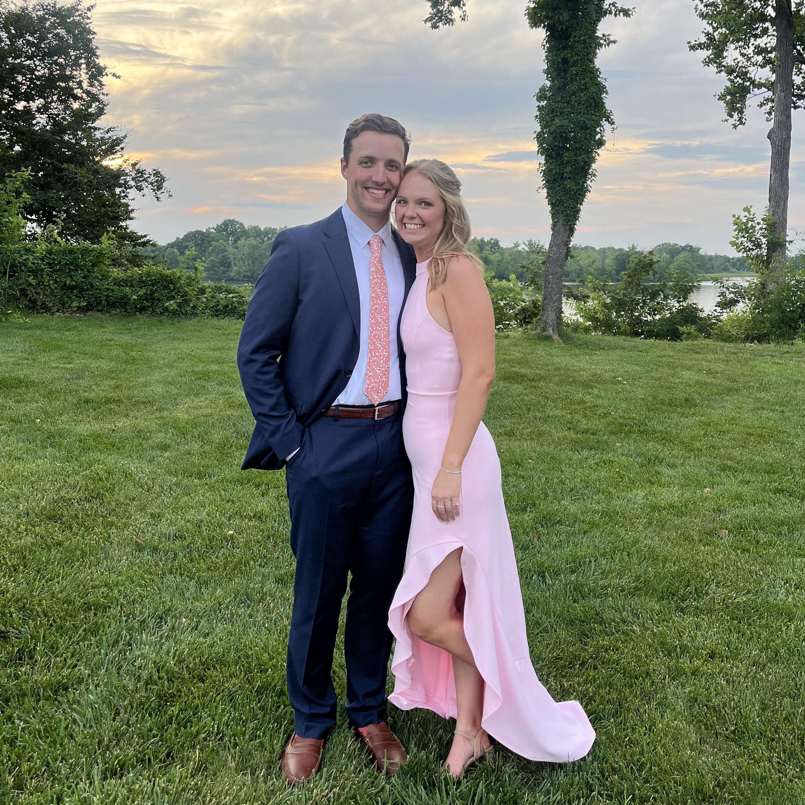 At Sarah and Reilly’s wedding