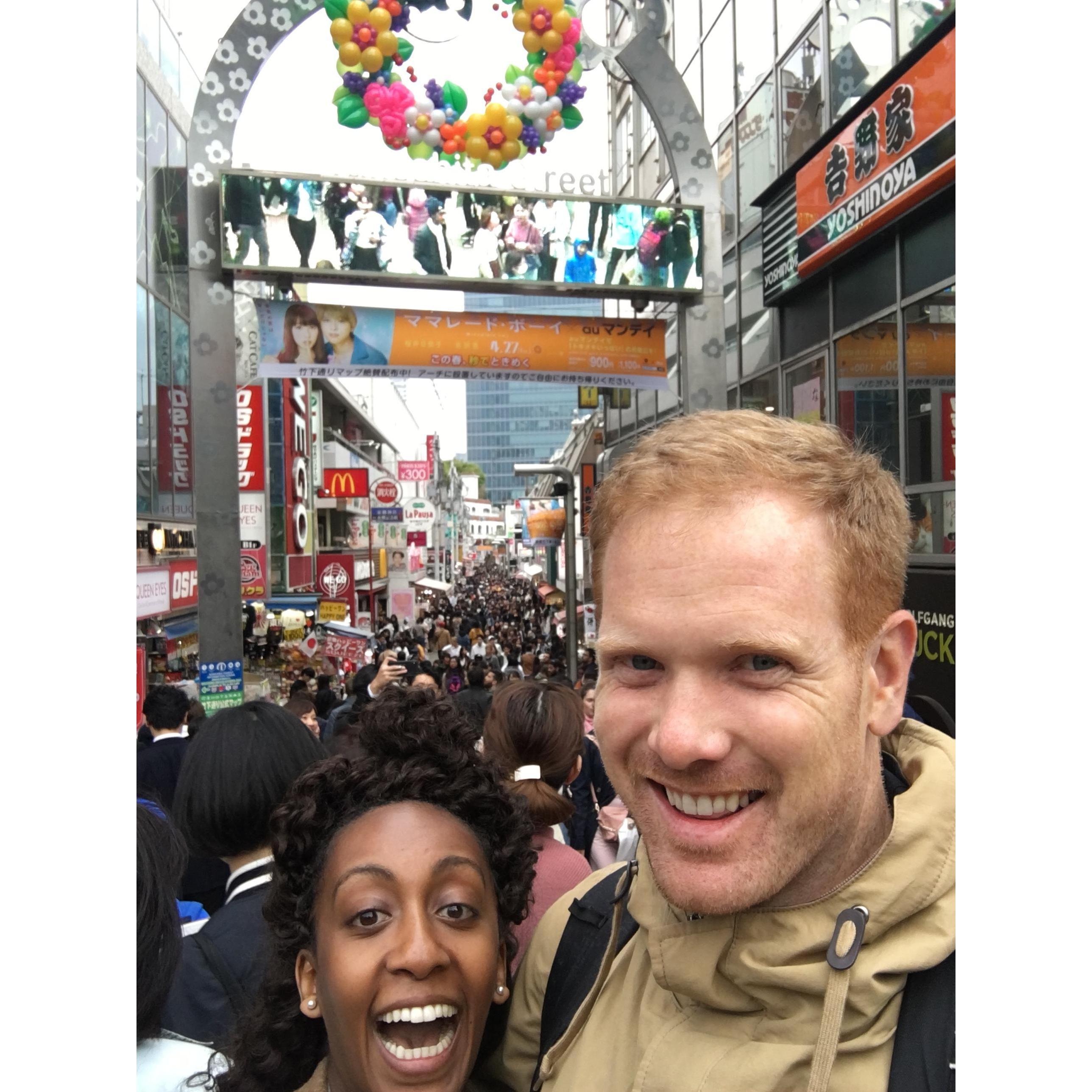 Walking Among the Frenzy in Harajuku - Tokyo, Japan - April 2018