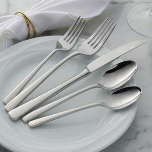 (2 sets) Oneida Doublet 20-Piece Flatware Set, Service for 4