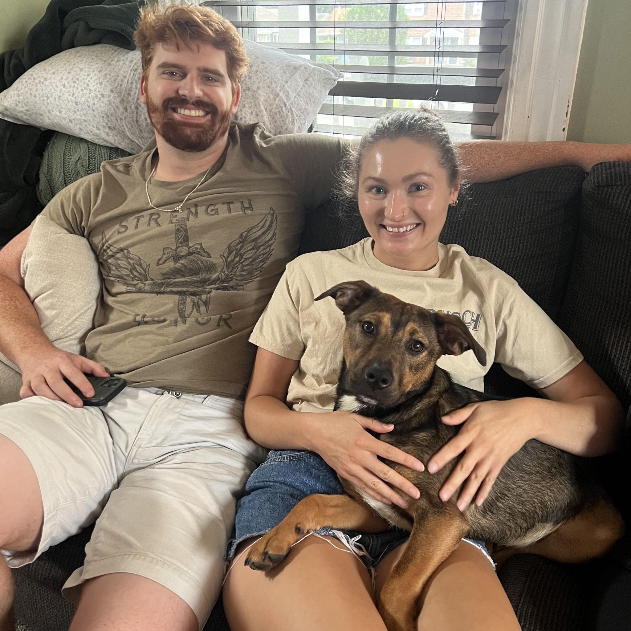 when we adopted Junie/"nernie"