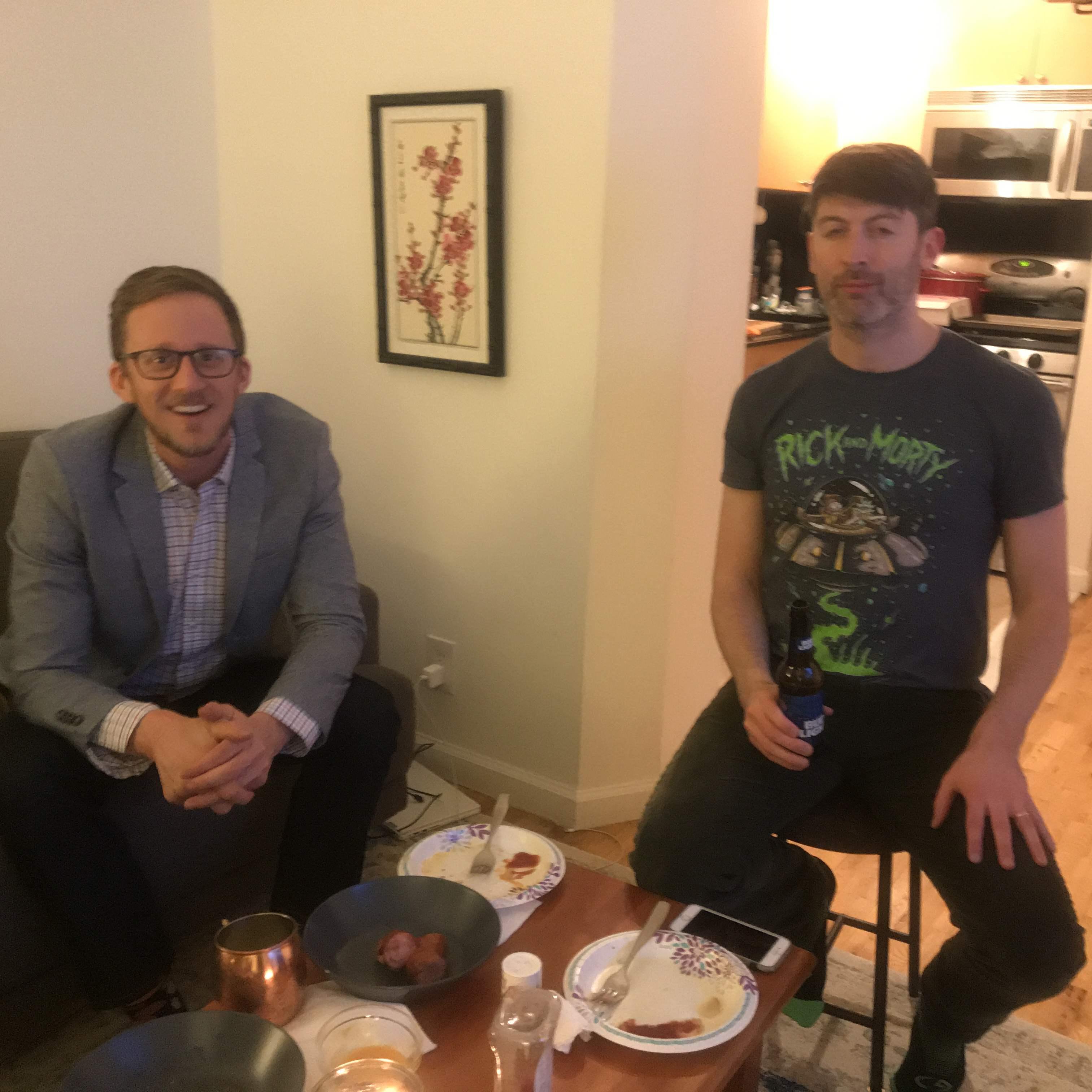 NYE with Tara and Steve...