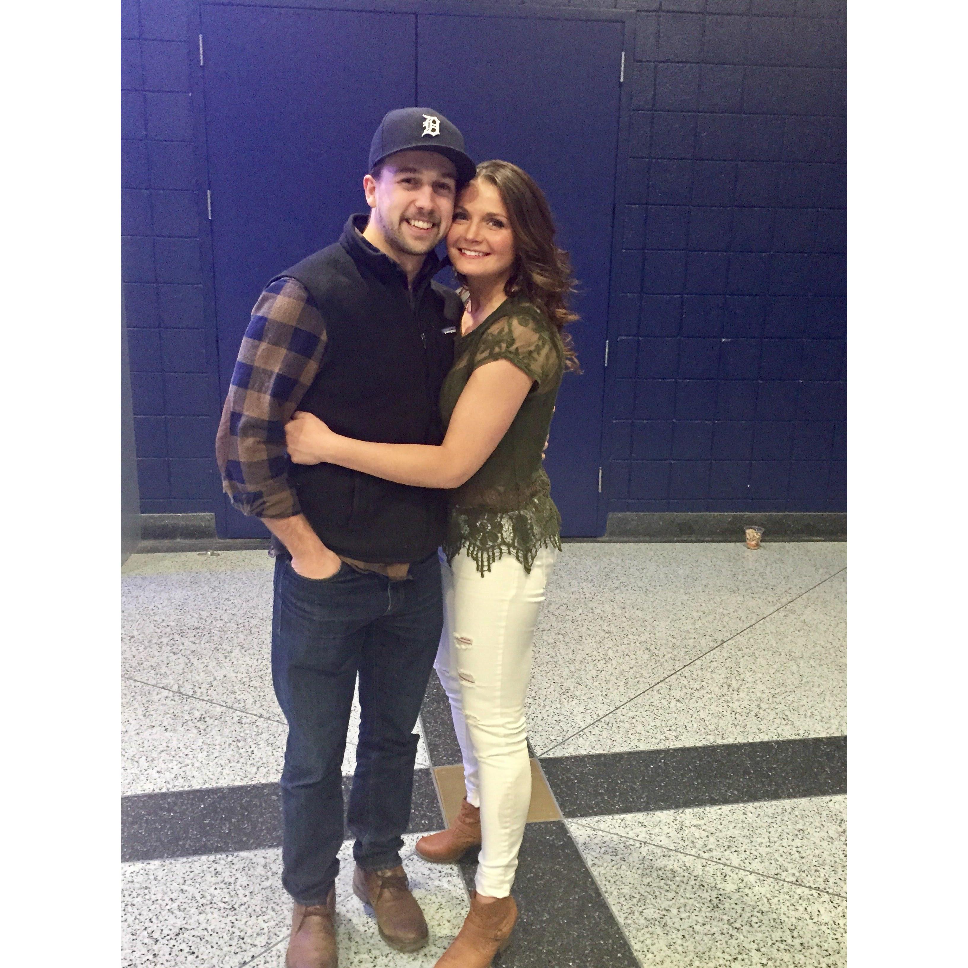 The first Eric Church concert together