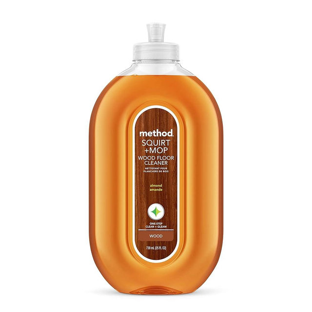 Method Squirt + Mop Hardwood Floor Cleaner, Almond, 25 Ounce, 1 pack, Packaging May Vary