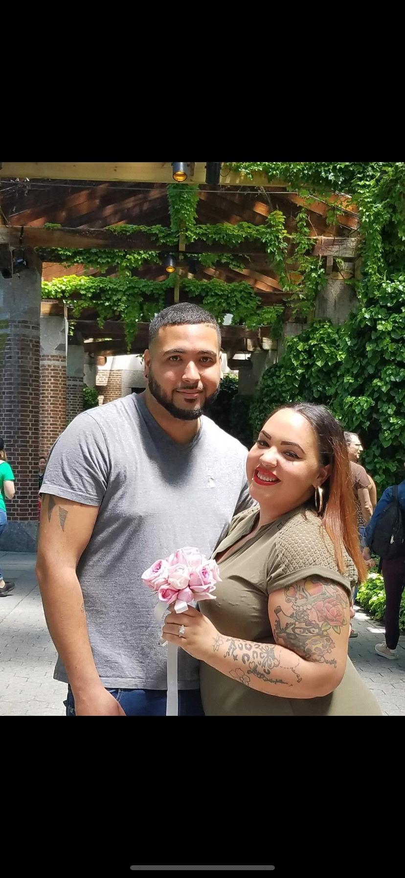 The day she said YES ! 💕