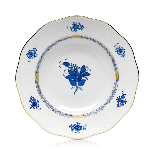 Herend Chinese Bouquet 8" Rim Soup Bowl