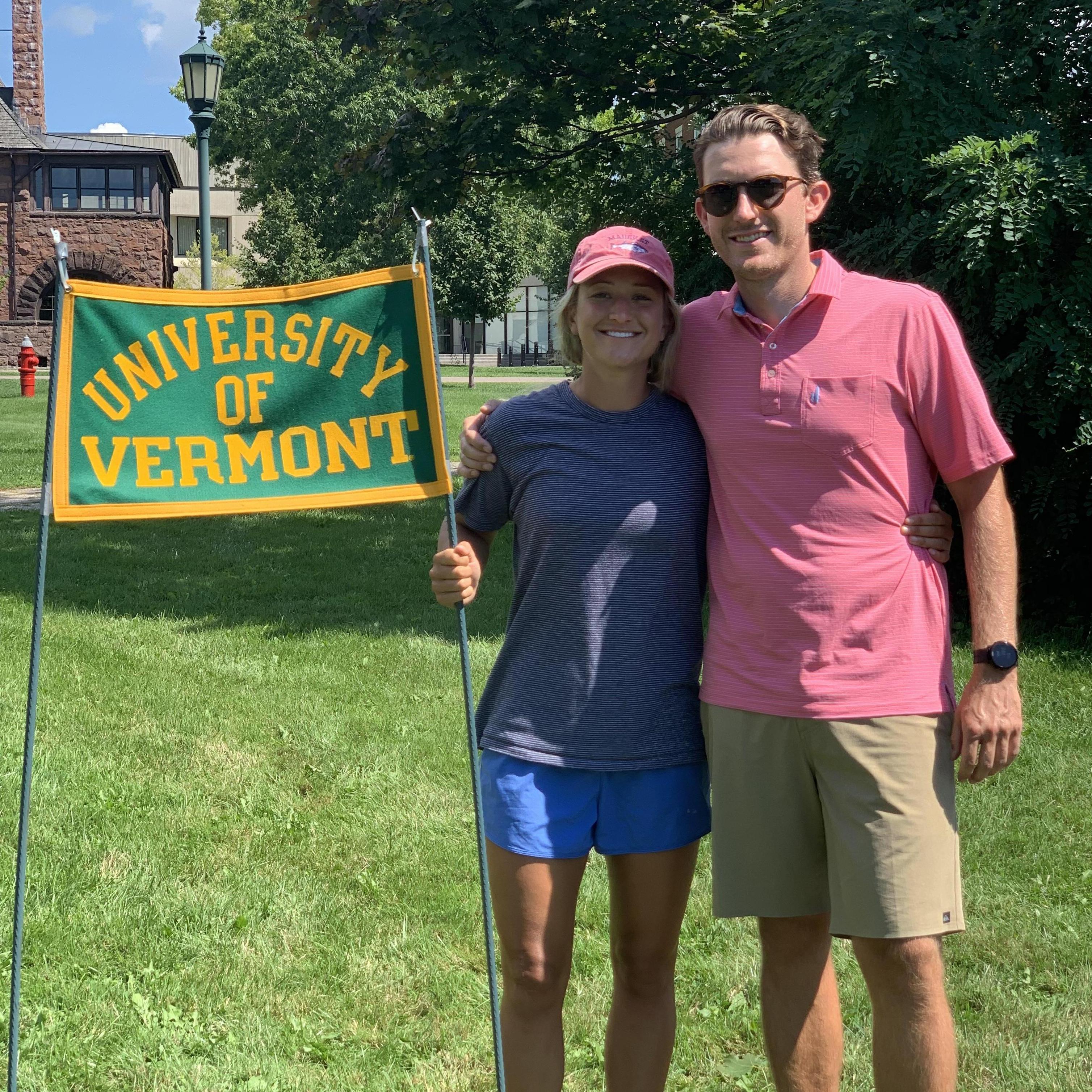 Not only did we make it through Covid together- our true test was when we both went back to school at the same time and received Masters Degrees from UVM!