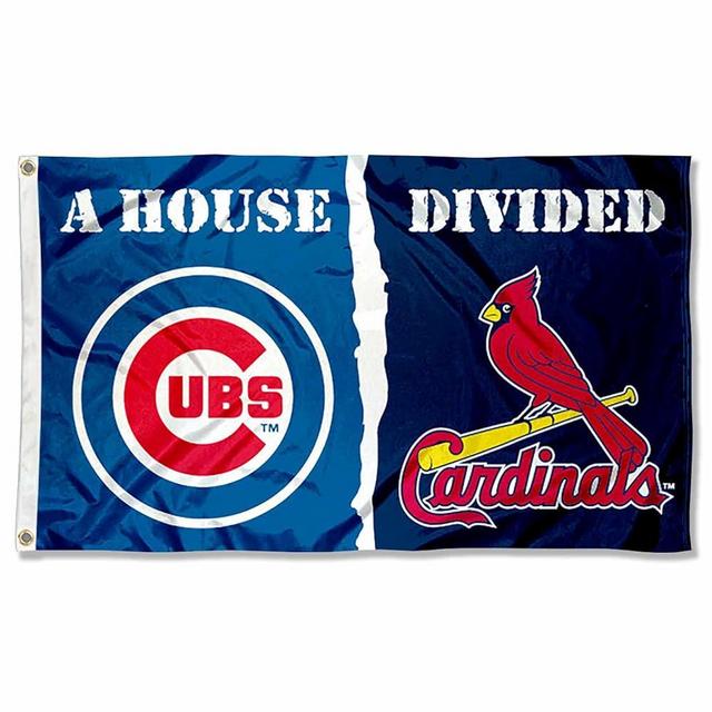 Chicago Baseball and St. Louis House Divided Flag