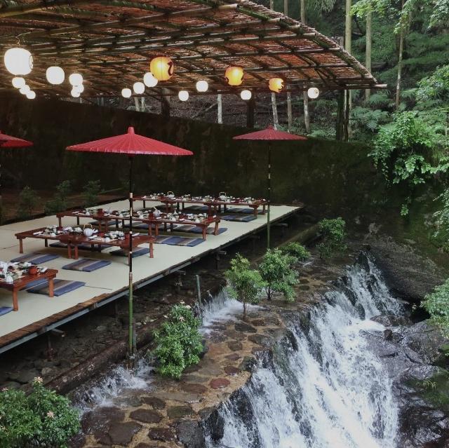 Romantic dinner in Kyoto