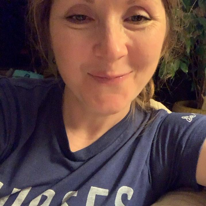 After work zoom, seeing each other made everything better