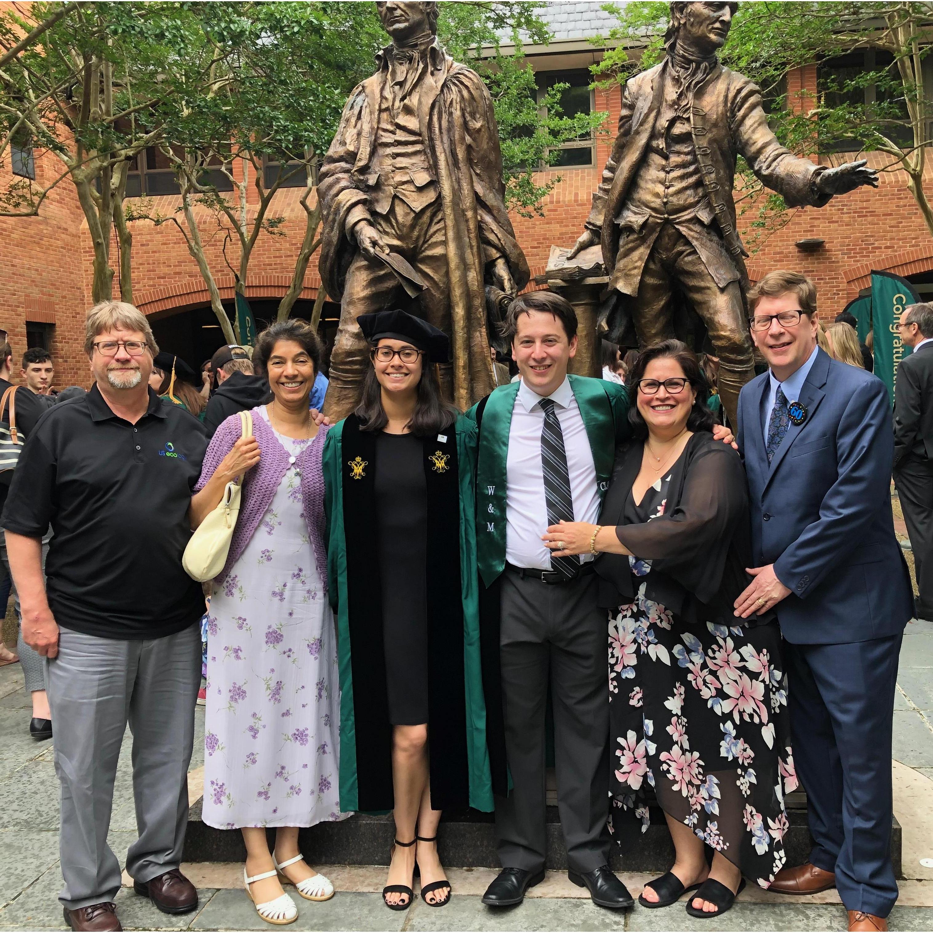 William & Mary Law School Graduation, May 2019.