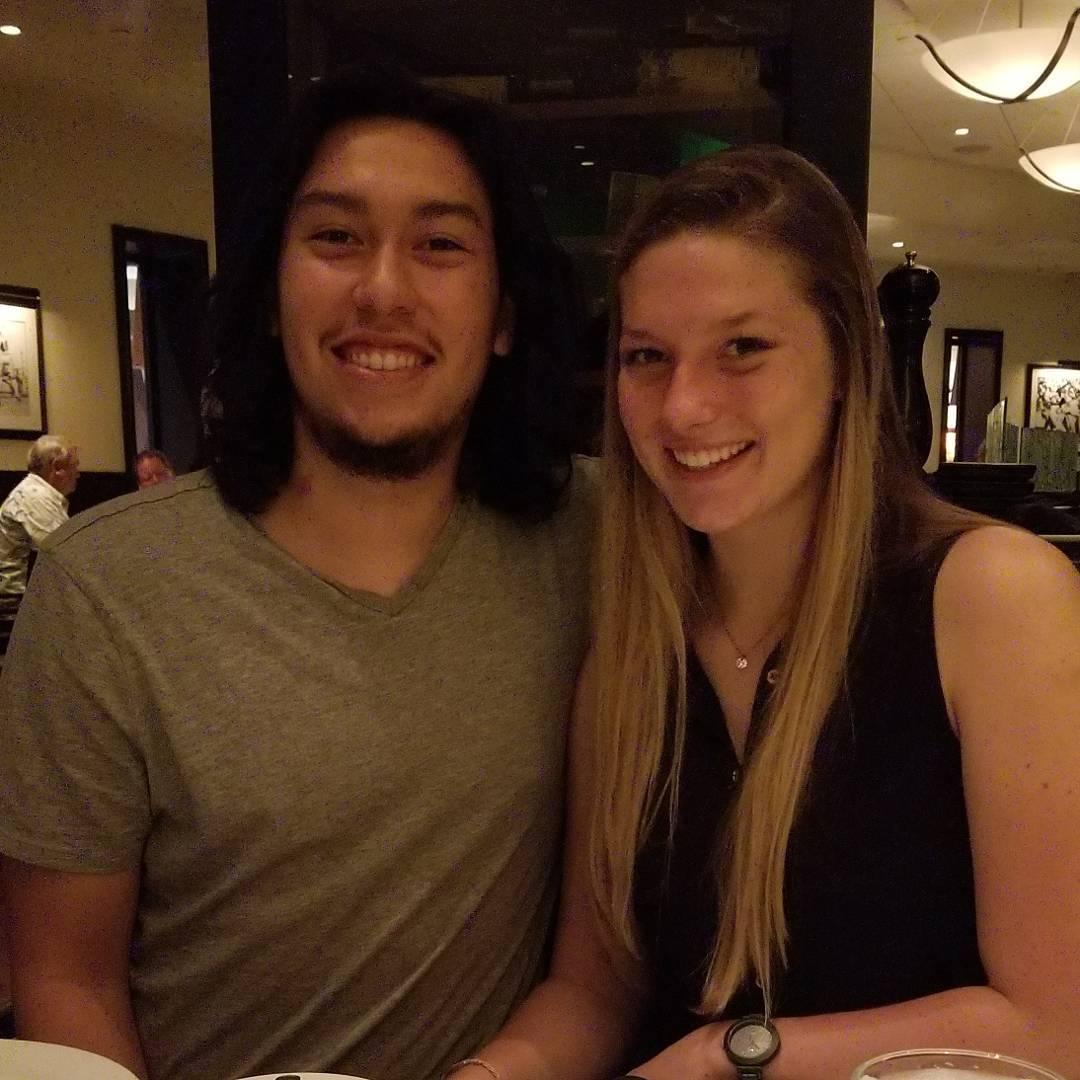 First birthday dinner together - 2017