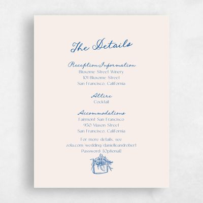 Multi-Colored Wedding Enclosure - Cerise