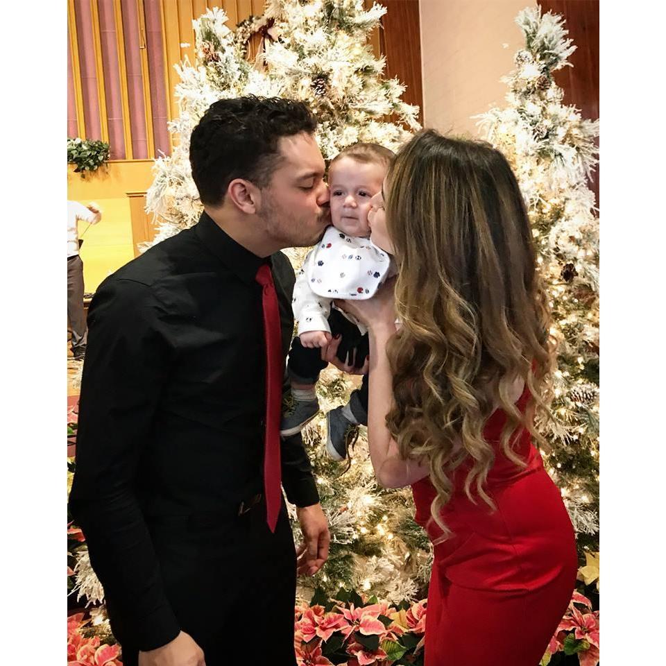 Benjamin's baby dedication