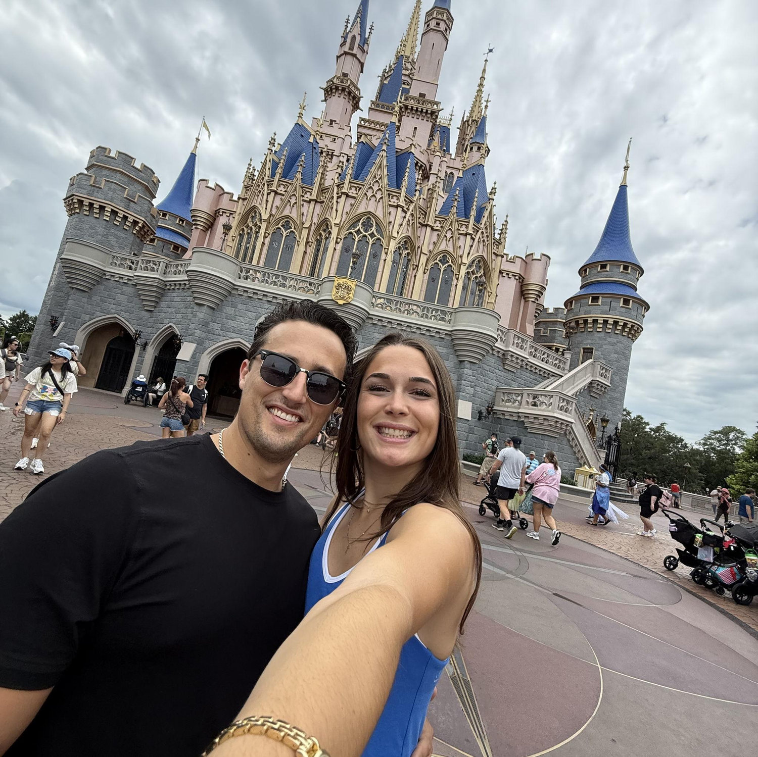 Falling in love in the most magical place 🏰