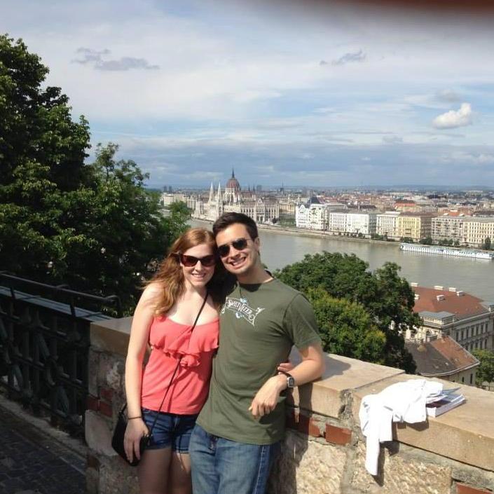 May 2014, Budapest, Hungary: Hoping this is just the beginning of our travel adventures together!