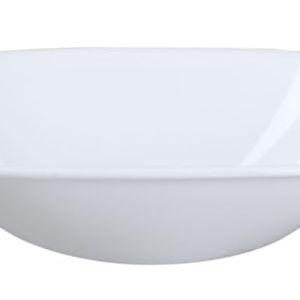 Corelle Square Pure White 10 Ounce Soup/Cereal Bowl (Set of 4)