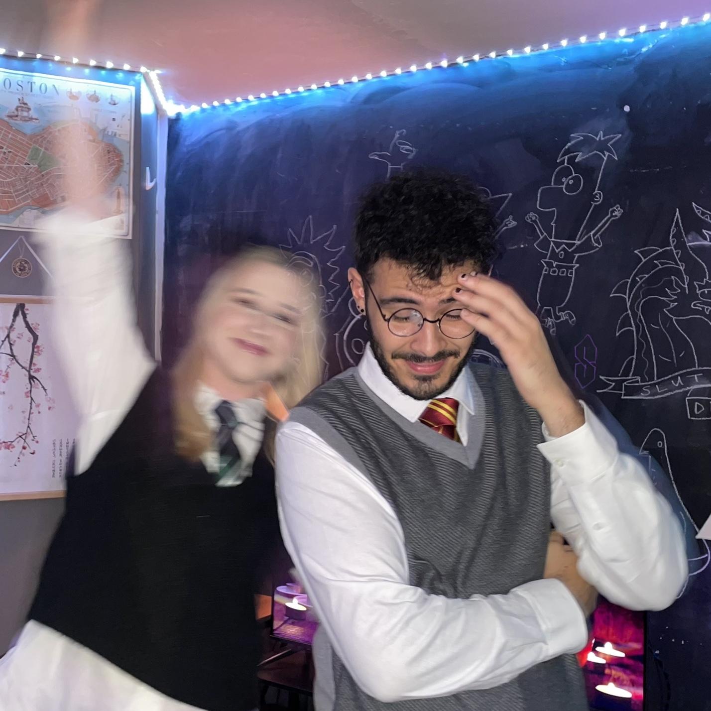 Draco Malfoy and Harry Potter, Halloween 2021