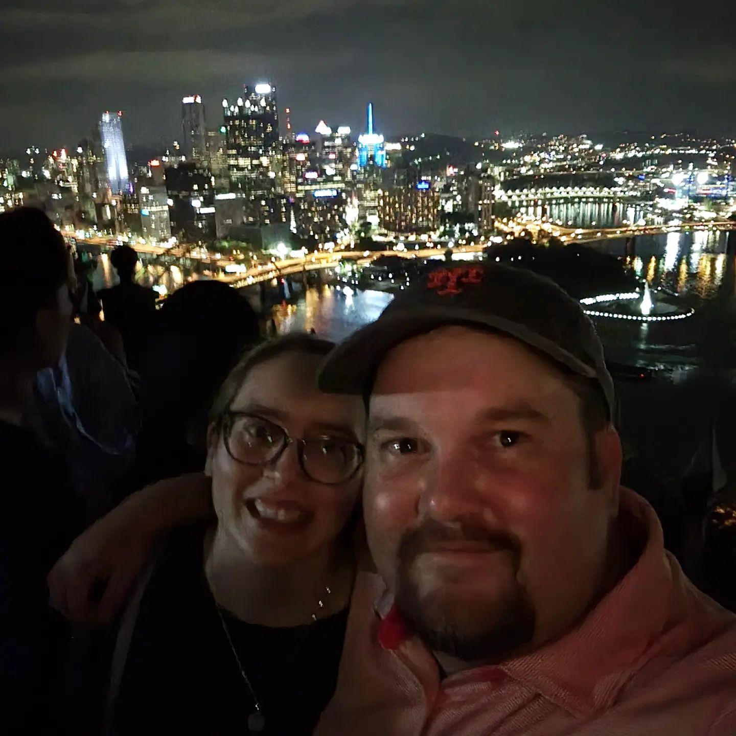 Pittsburgh at night!