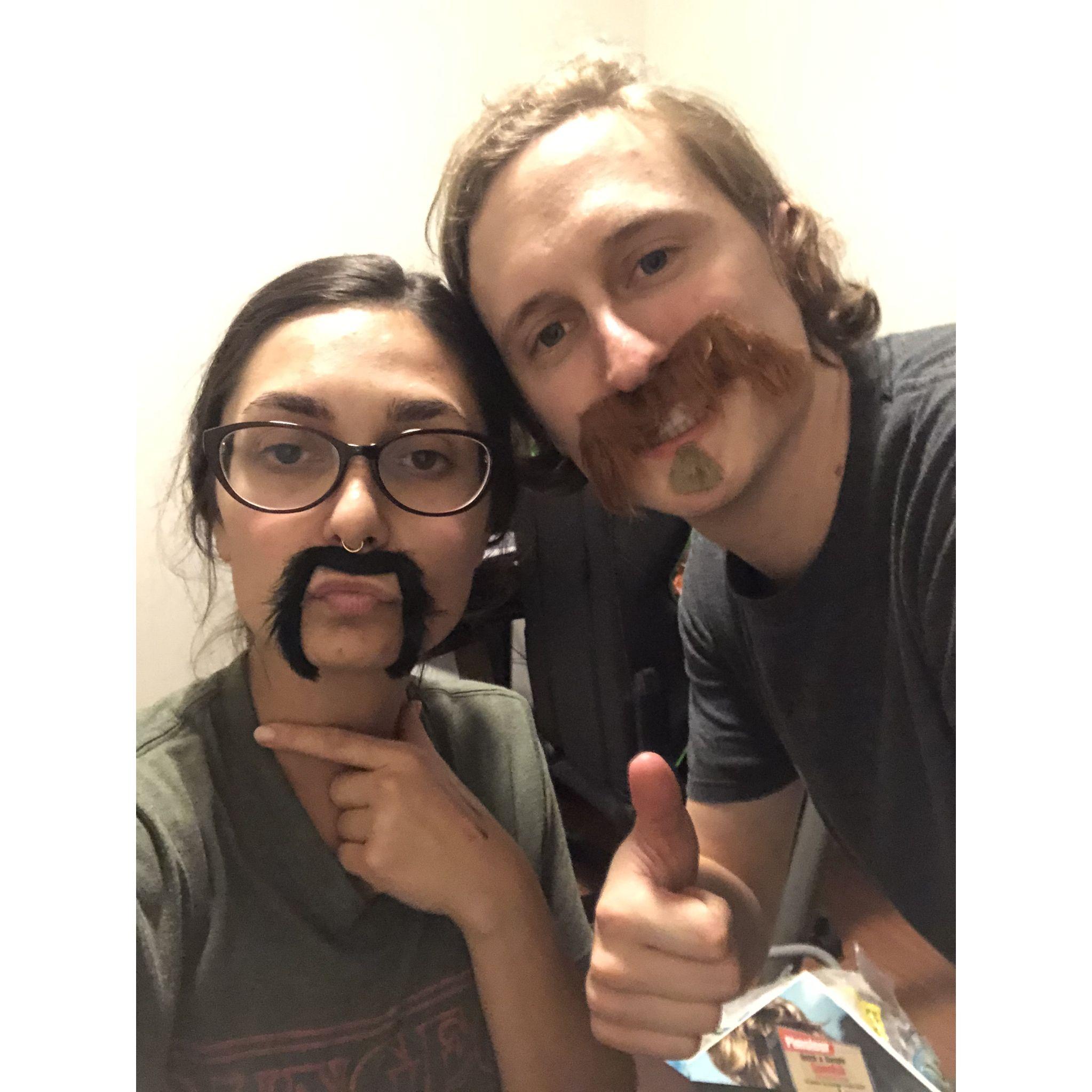 (2019) The dress up continues.