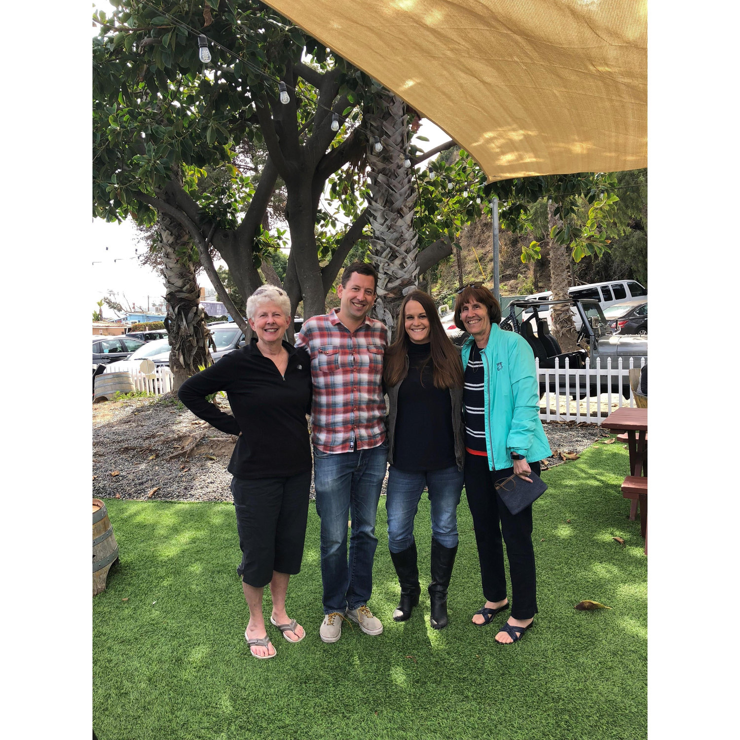 Taking our moms to Rosenthal Winery in Malibu