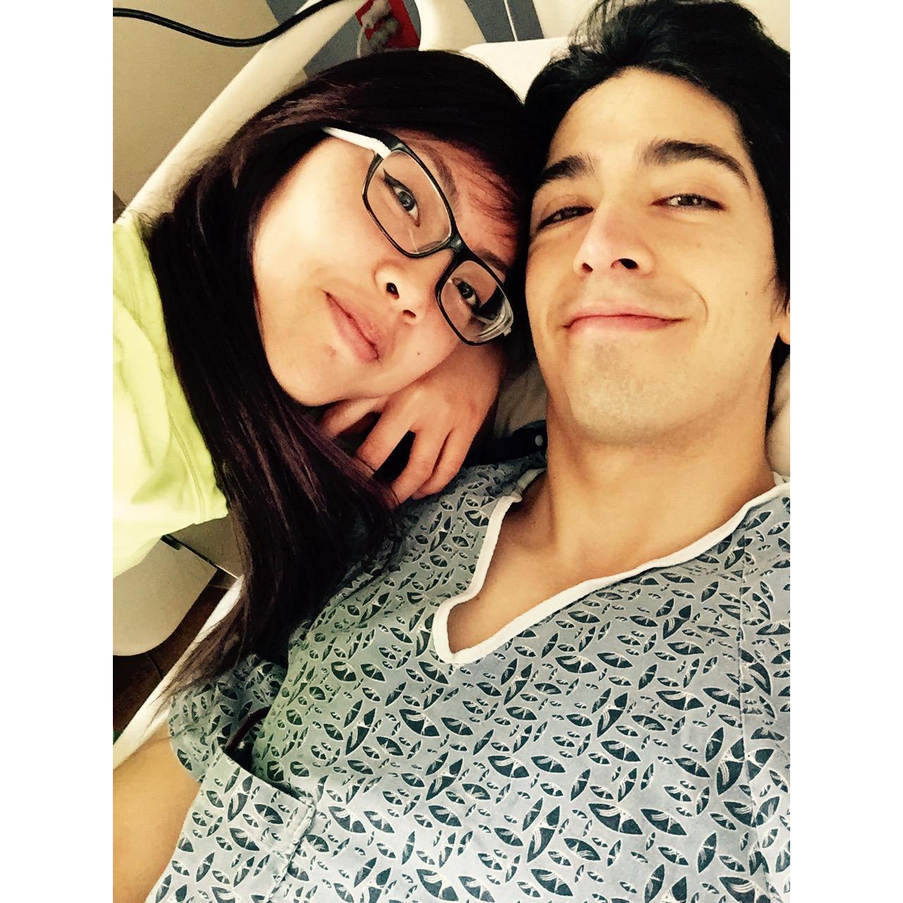 After Stephen's back surgery in 2015