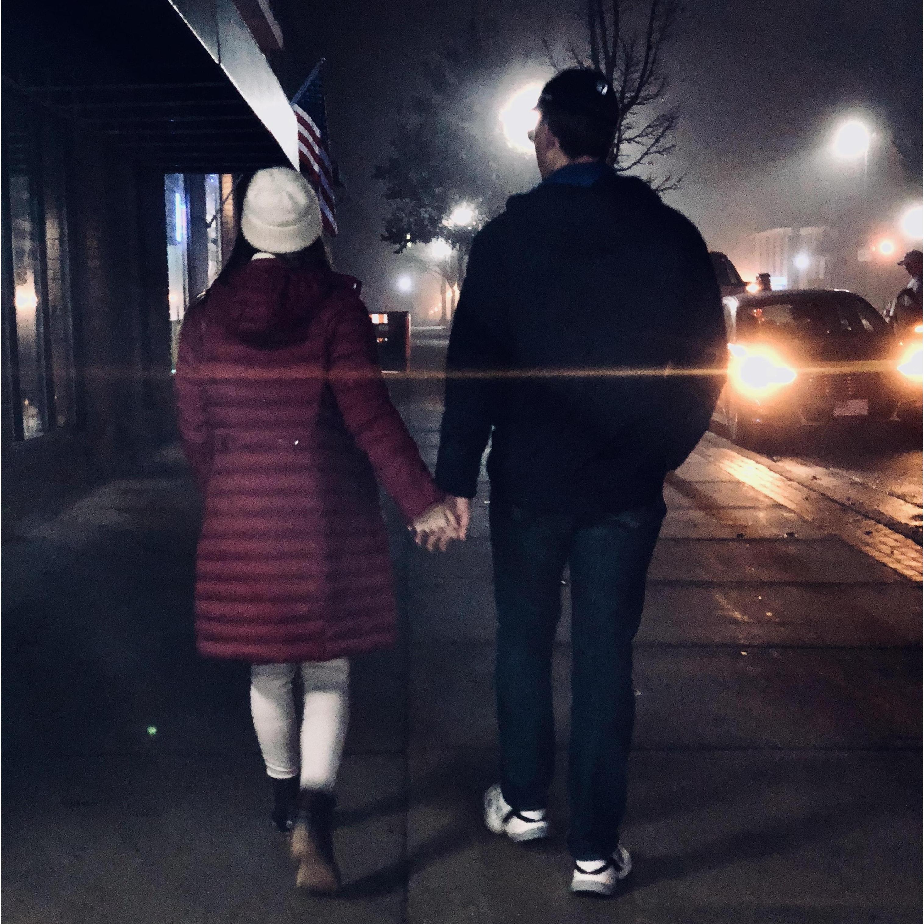 12 . 14 . 18
Walking in a winter wonderland