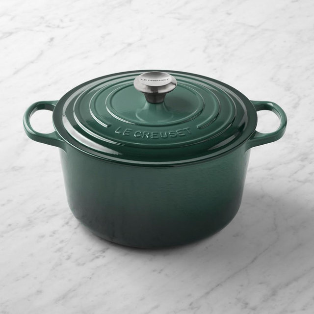 Le Creuset Enameled Cast Iron Signature Deep Round Oven, 6 1/2-Qt., Artichaut
