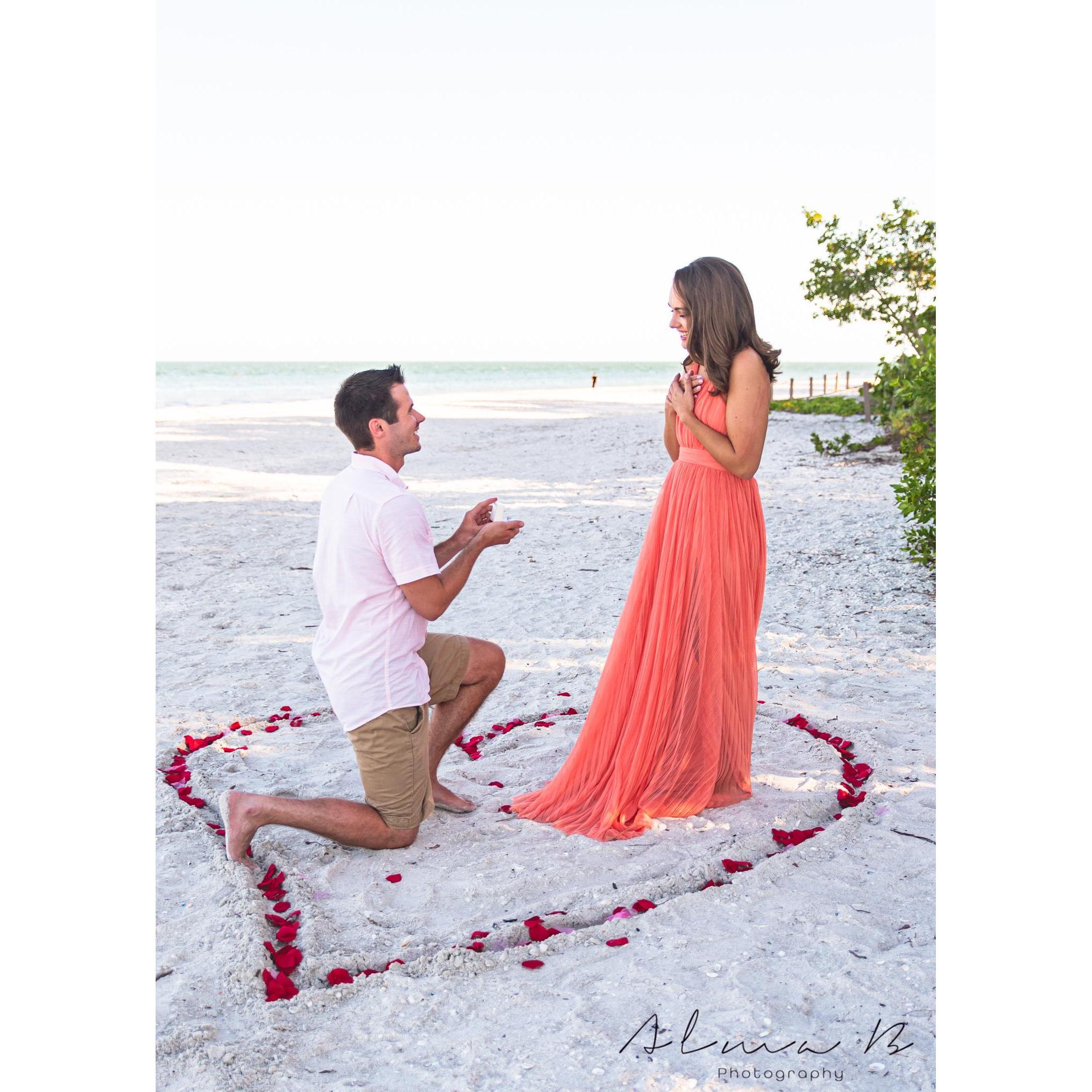 Our Engagement on Sanibel Island - June 1st, 2019