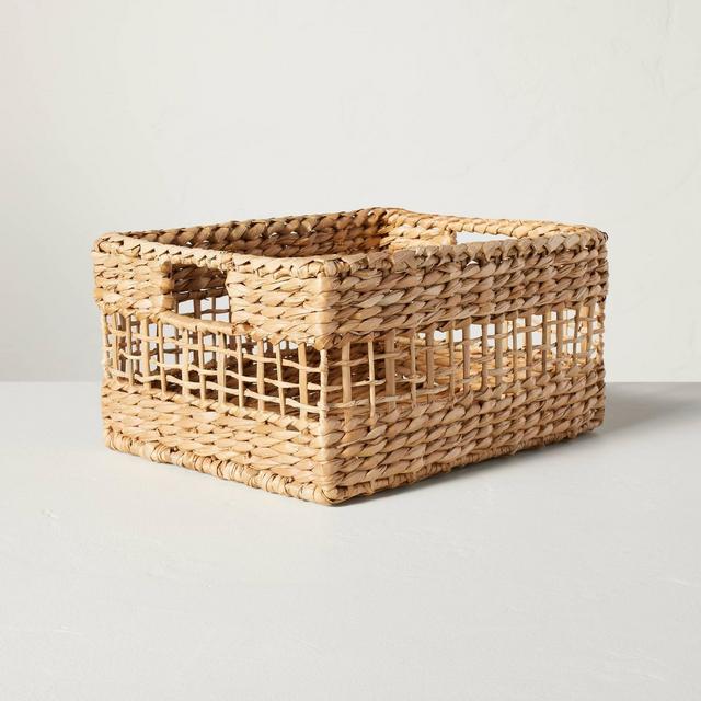 Small Natural Woven Storage Basket - Hearth & Hand™ with Magnolia