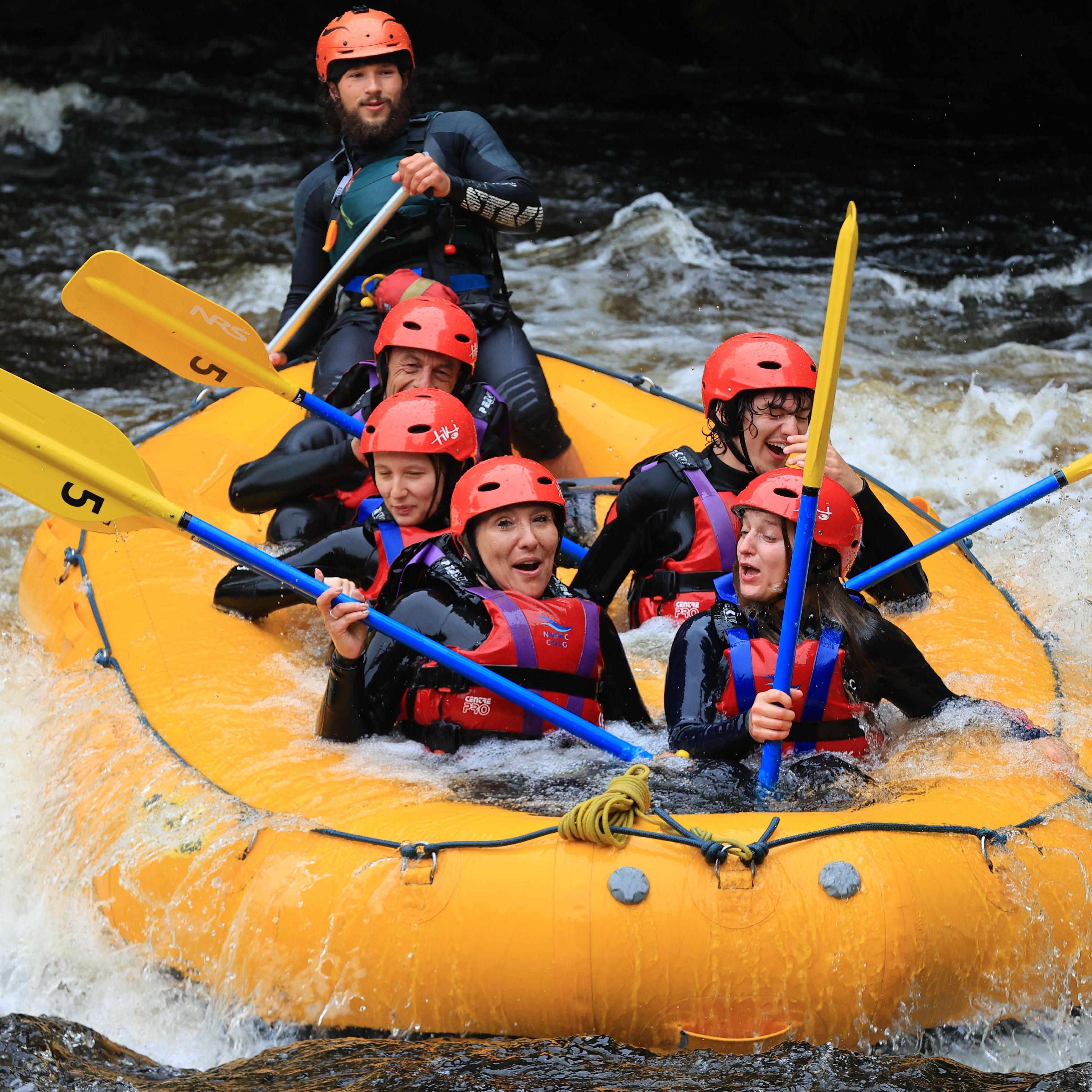 White water rafting
