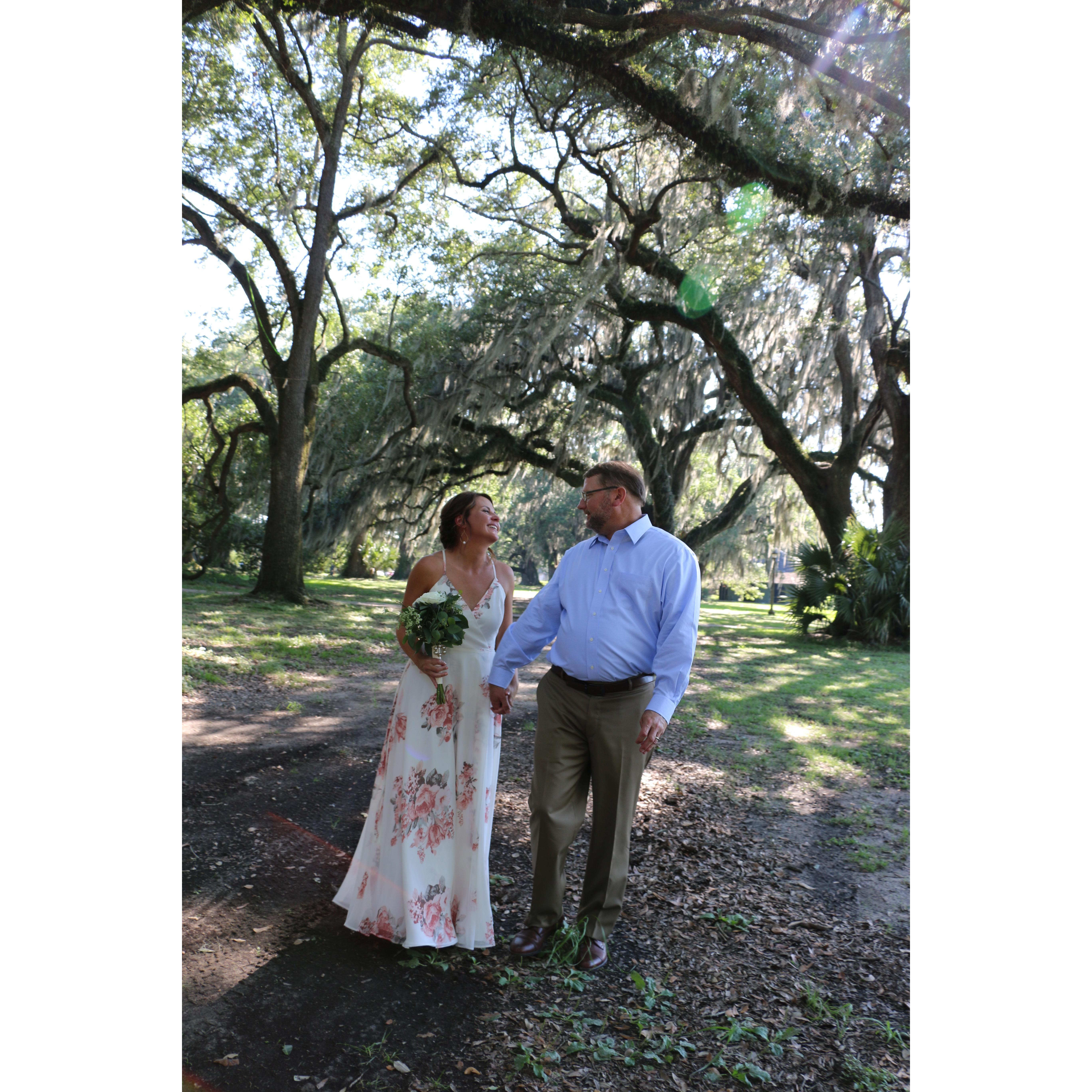 Our Wedding Day 
June 8, 2019
City Park New Orleans