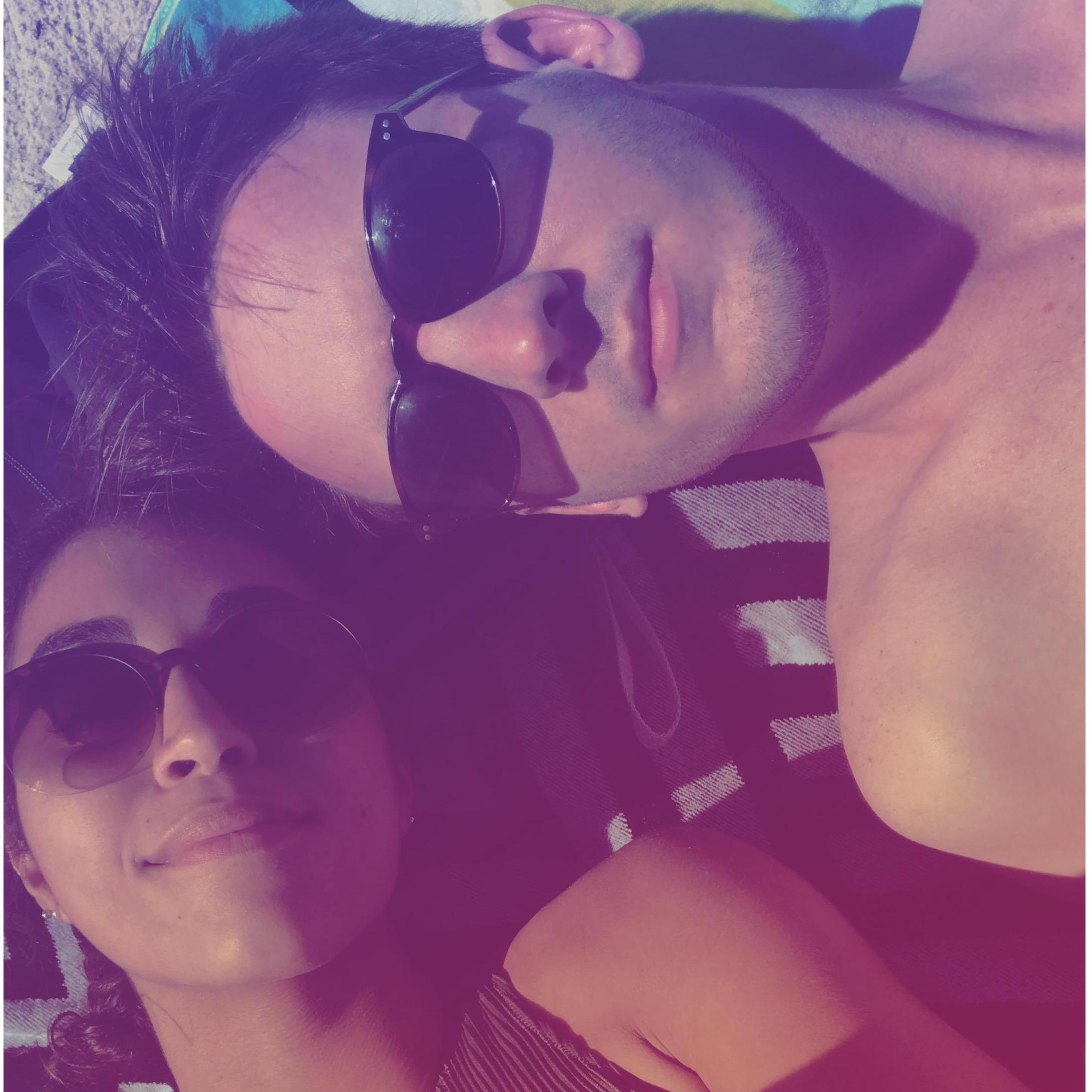 Our first vacation! (Yes Alexandra flew off to Florida with this guy just 2 weeks after they started dating)