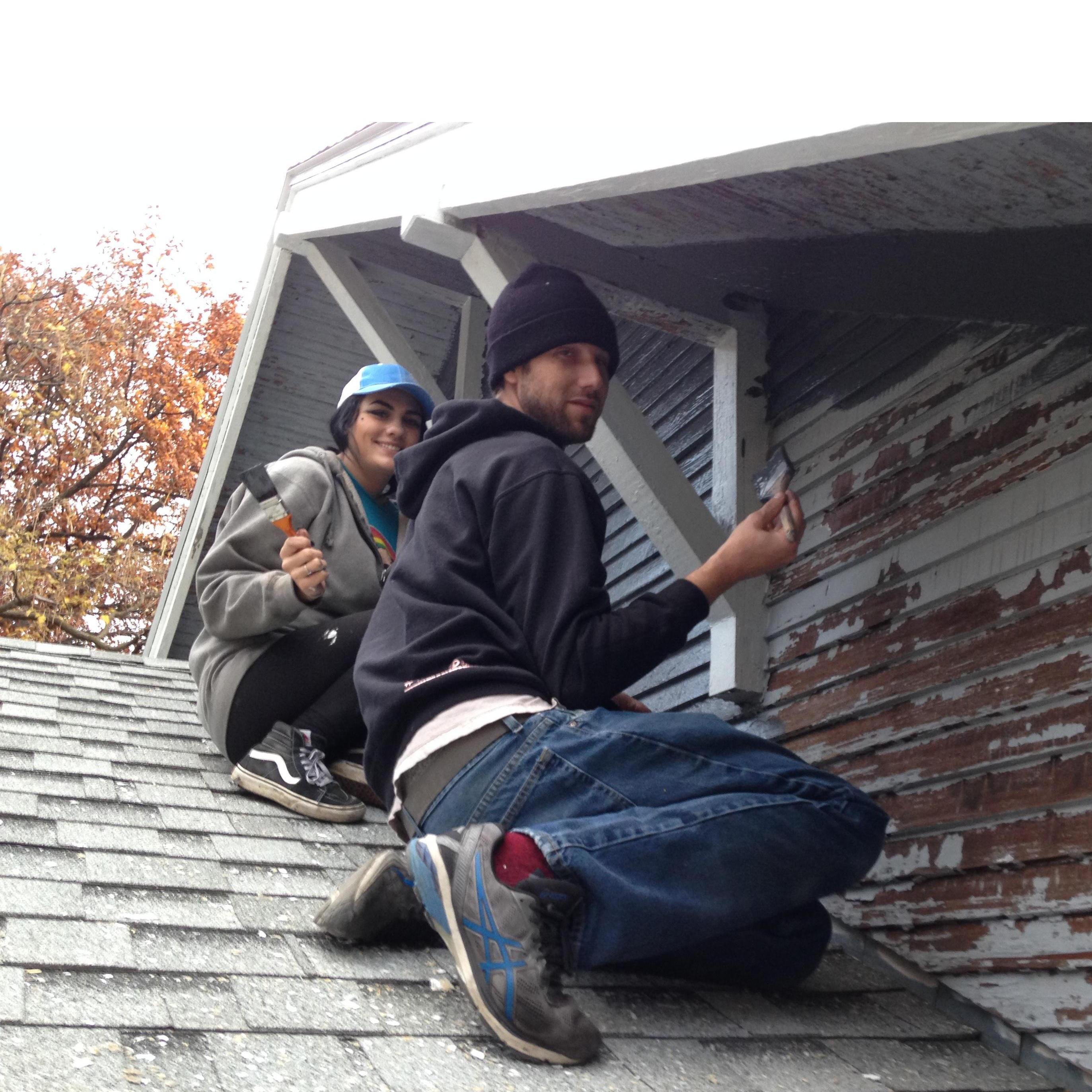 Painting our first home