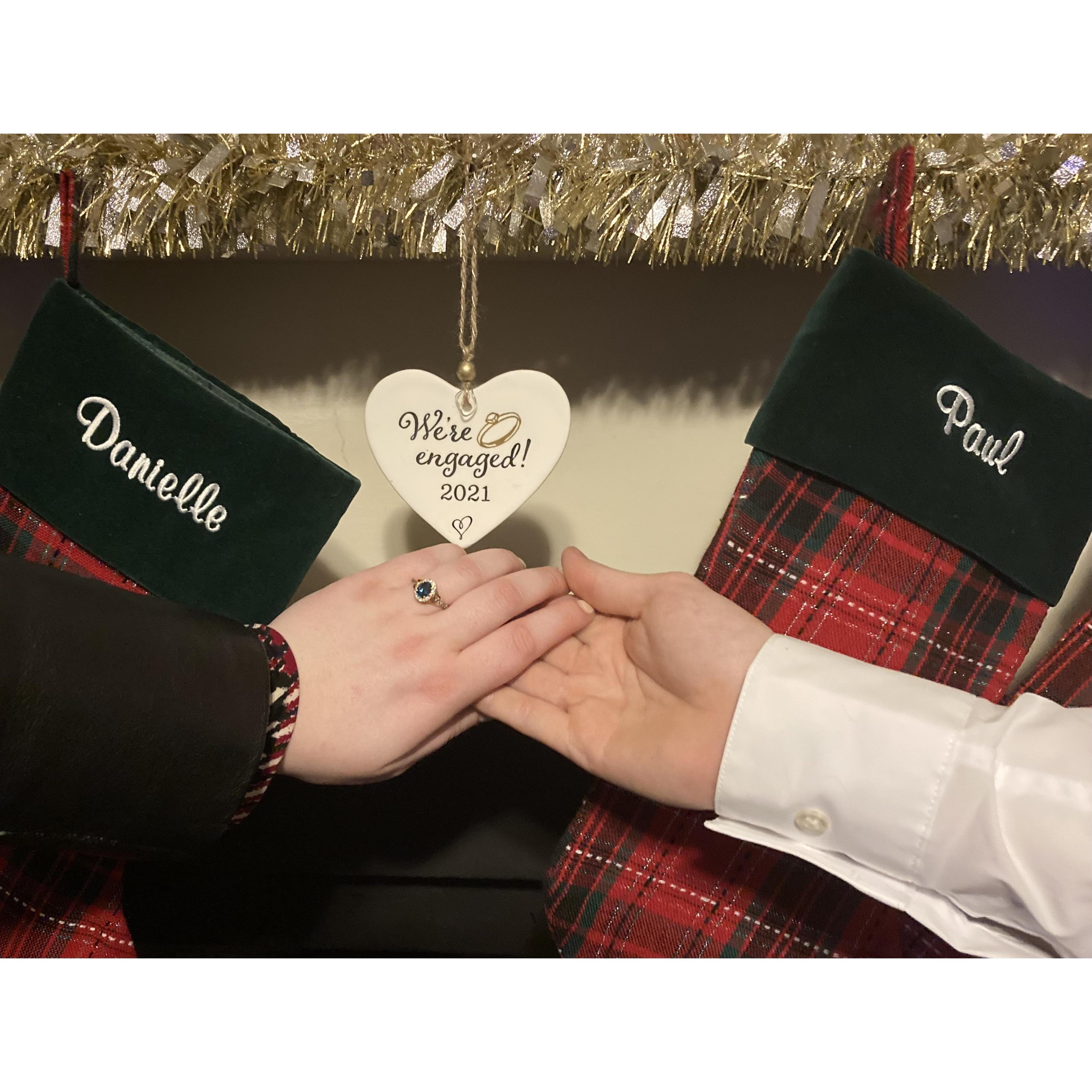 Paul proposed on December 3, 2021.