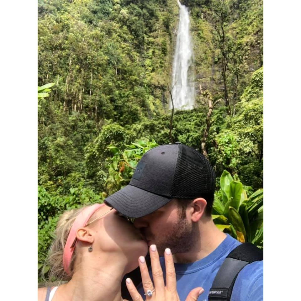 "YES!" - Waimoku Falls, Hawaii
