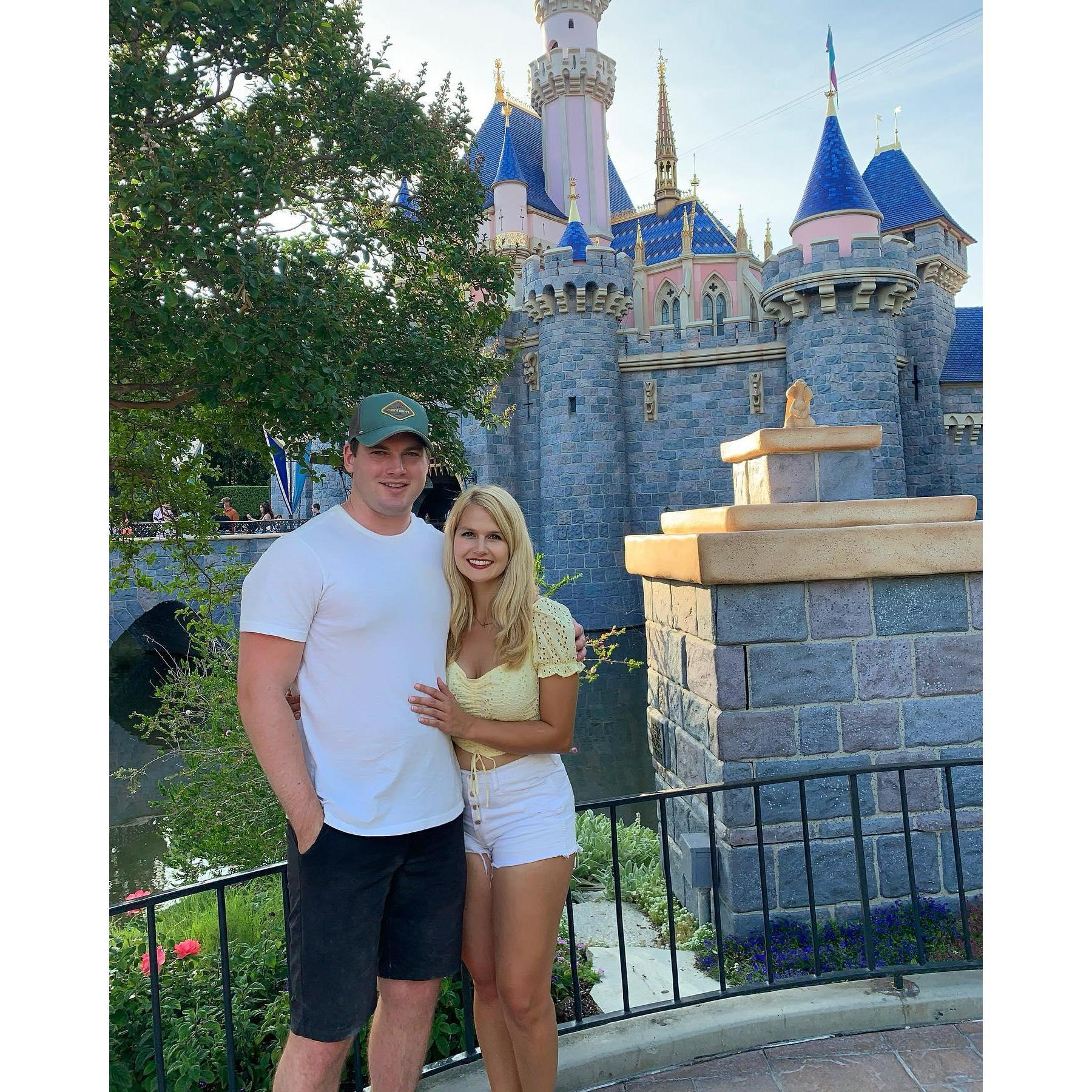 1st trip to Disneyland