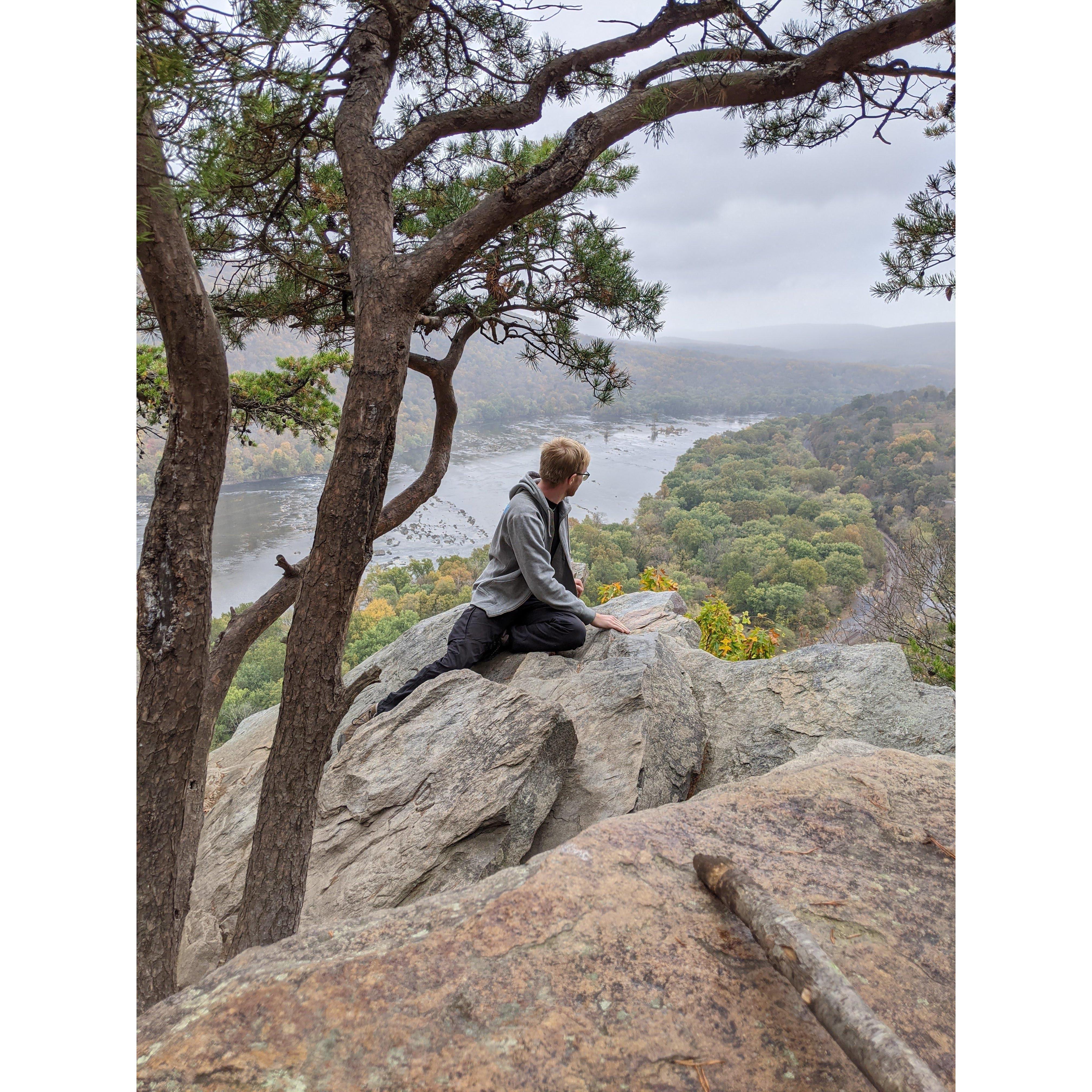 October 2020. Backpacking on the Maryland section of the Appalachian trail.