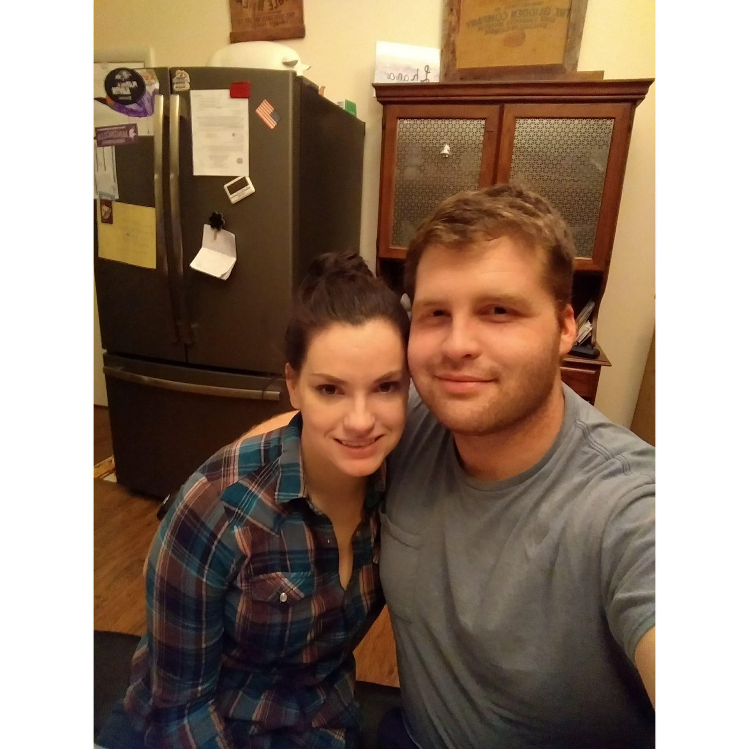 Our first picture together