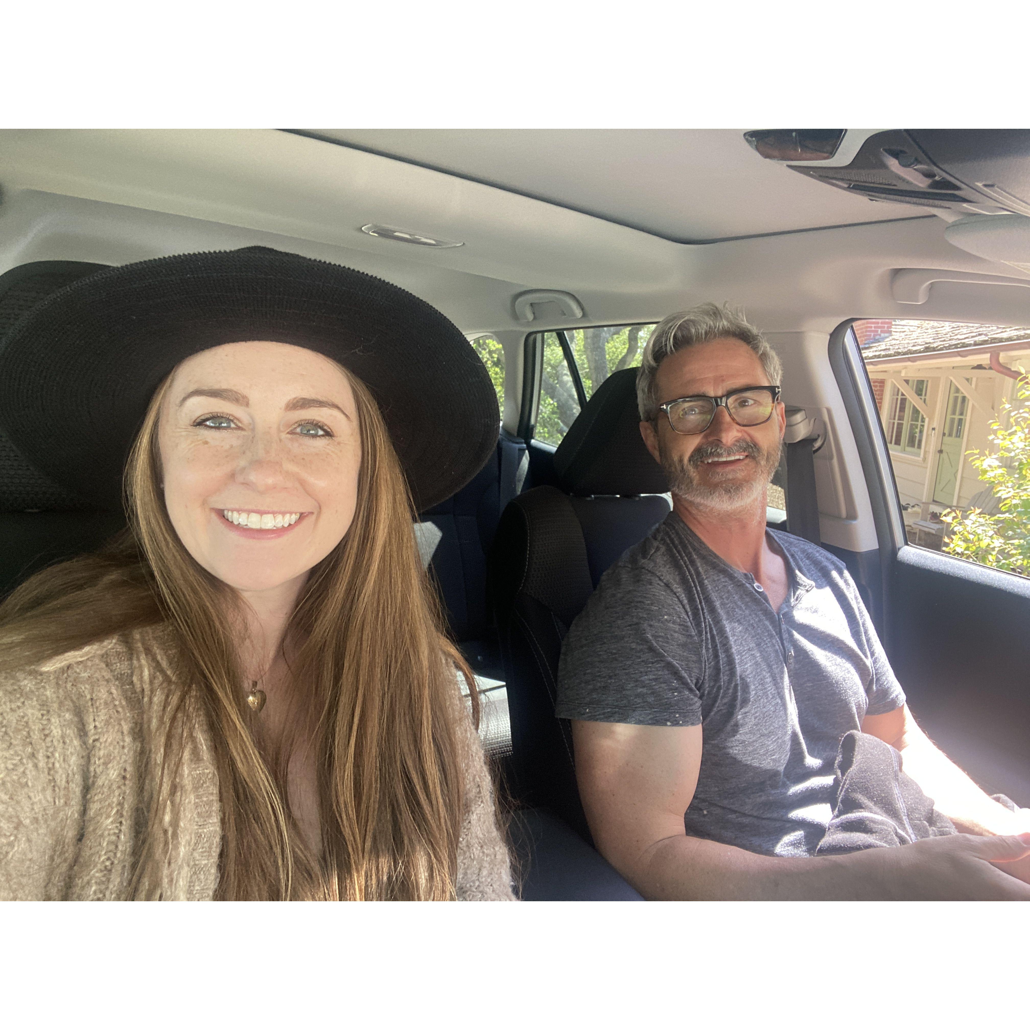 Just driving around :)