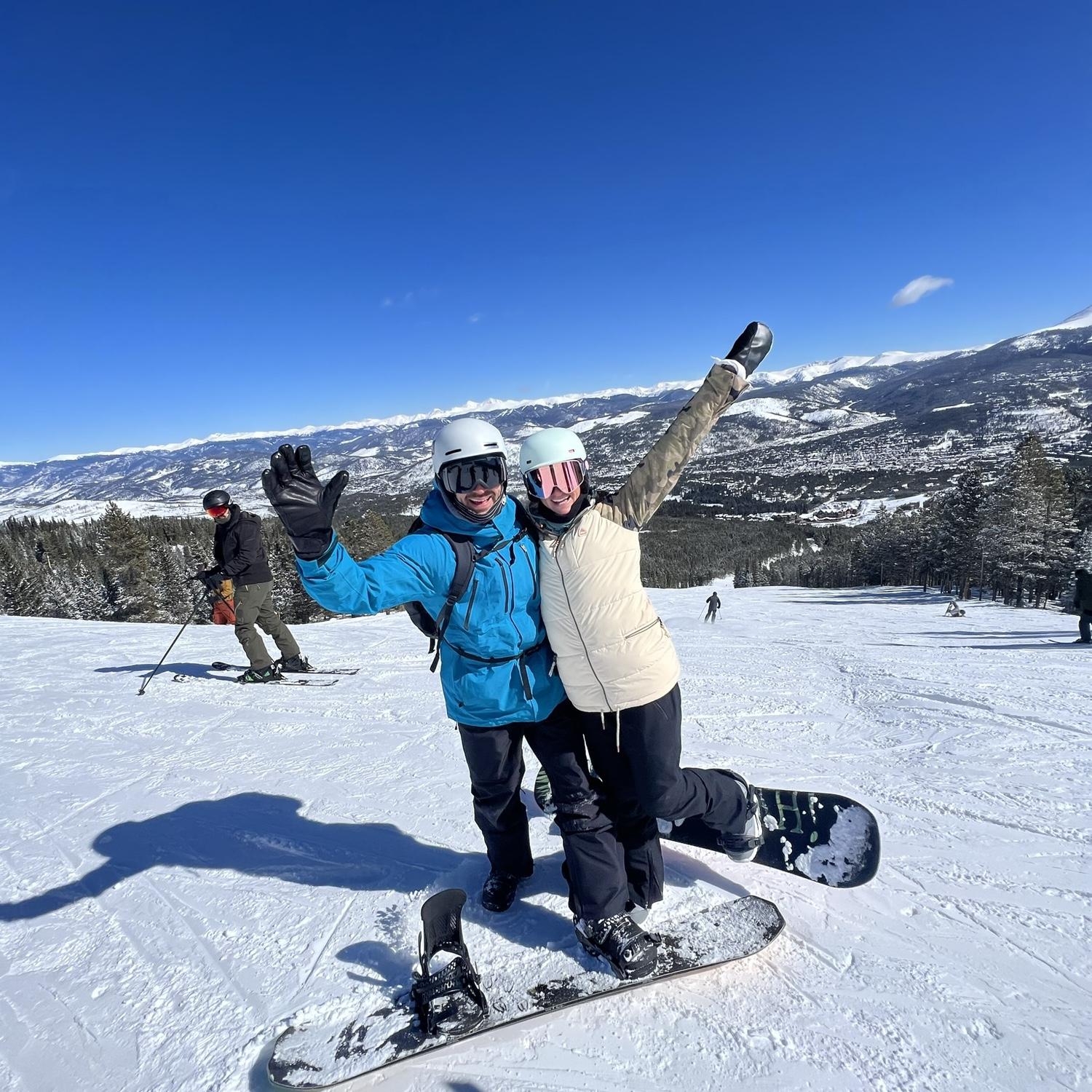 Our first Breck trip in the books (only after a few weeks of dating - hey when you know, you know, right?)