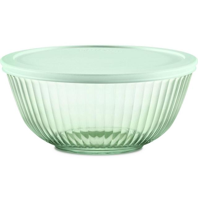 Pyrex® Sculpted Tint 2qt Lidded Mixing Bowl Green