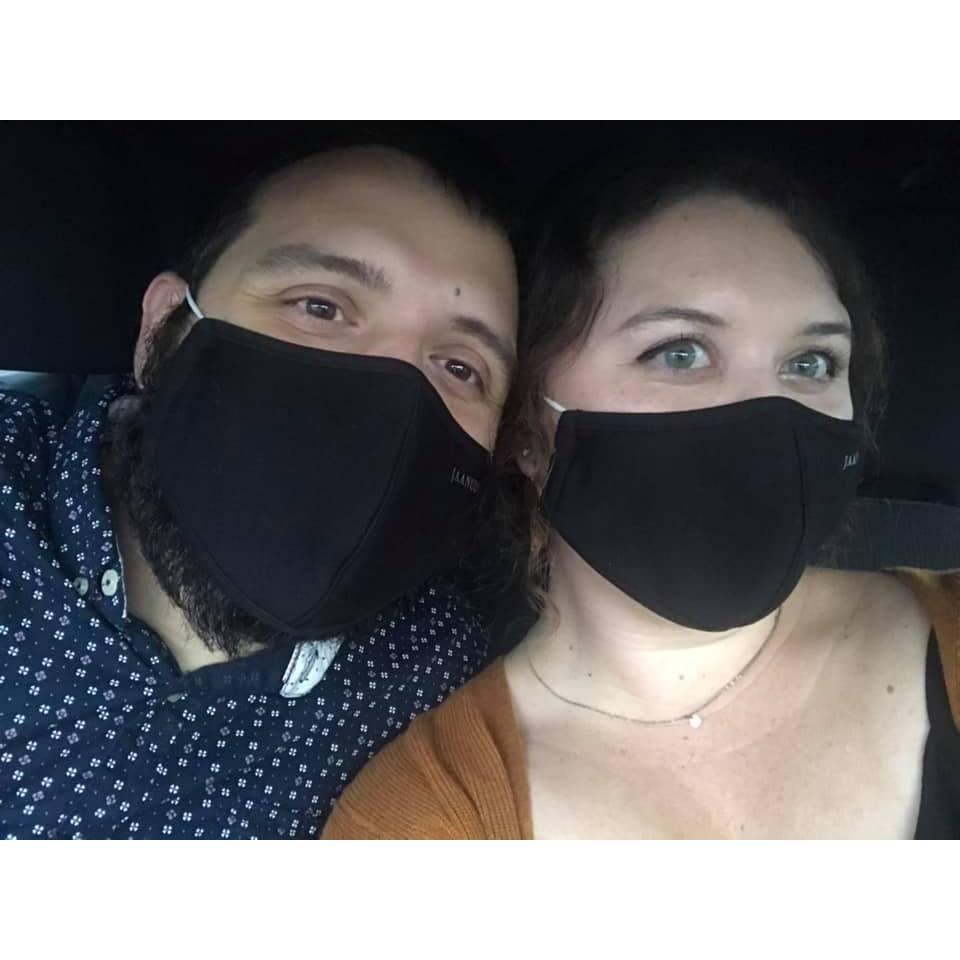 Date night after our launch of The Mind's Mosaic podcast.