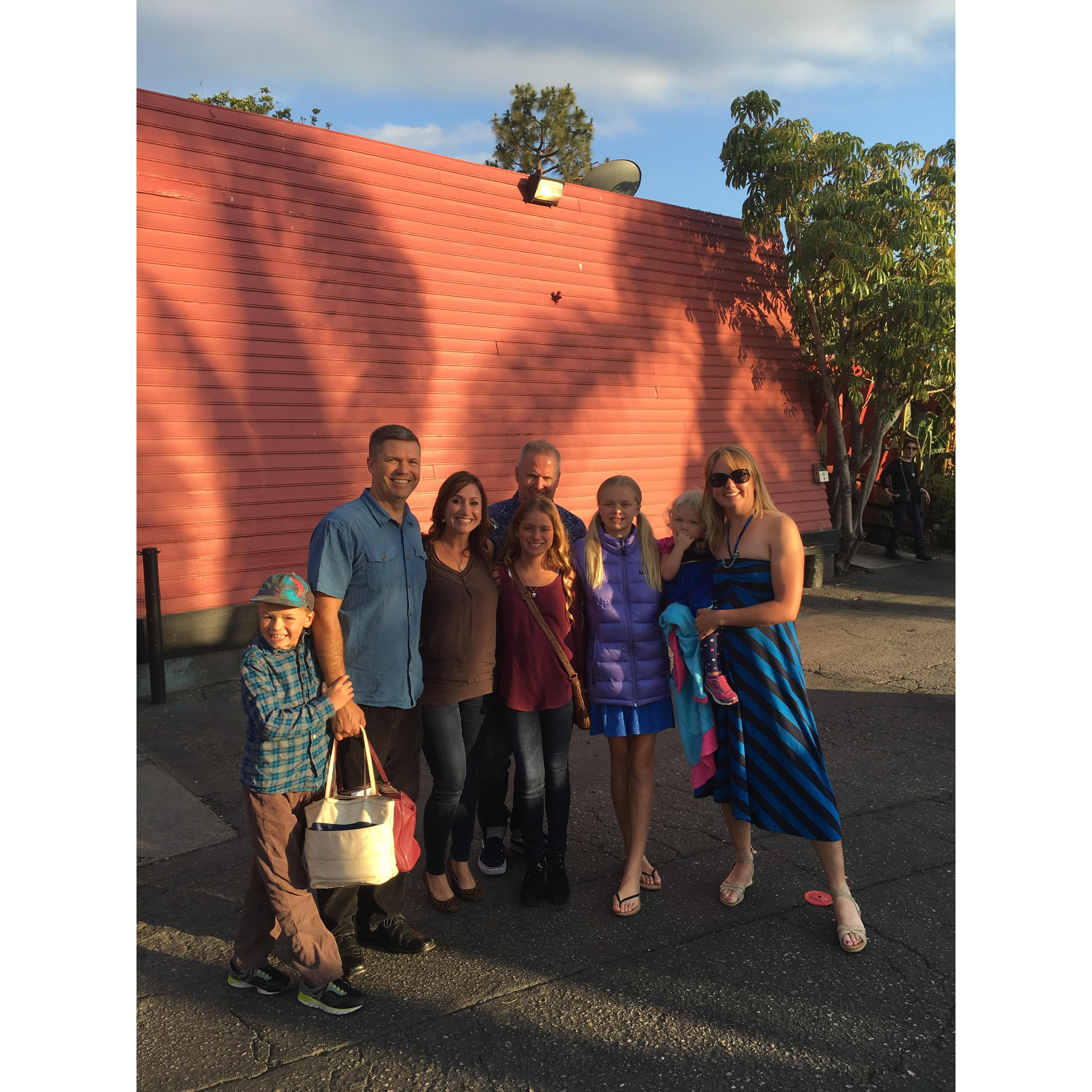 Annual Mother's Day dinner with the Martinich's.