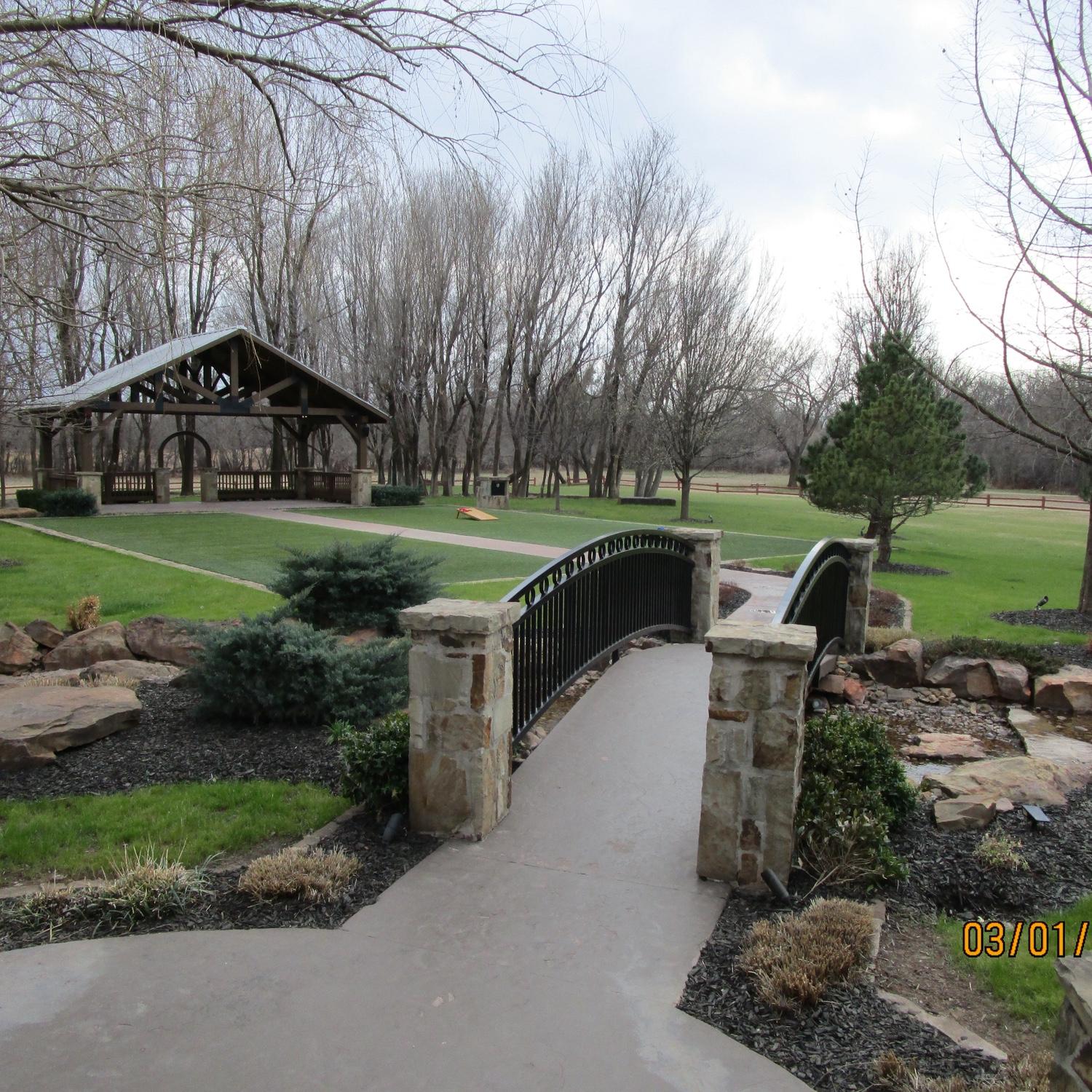 Outdoor Ceremony Spot, ideally where we will be! (Weather Permitting!)